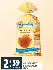 Mulino Bianco -  8 Pan Goccioli