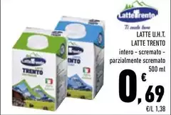 Latte trento - Latte U.H.T.