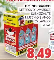Omino Bianco - Detersivo Lavatrice Igienizzante Muschio Bianco