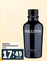 Bulldog - London Dry Gin 40°