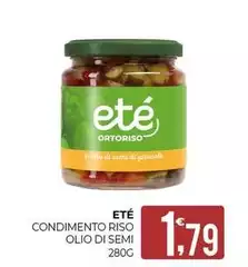 Semì - Condimento Riso Olio Di Semi