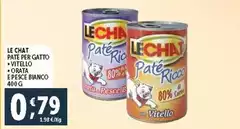 Le chat - Pate Per Gatto Vitello