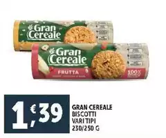 Gran cereale - Biscotti