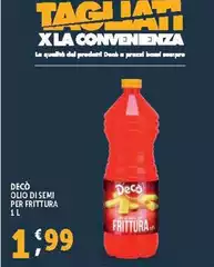 Decò - Olio Di Semi Per Frittura