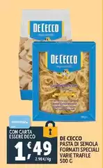 De Cecco - Pasta Di Semola Formati Speciali