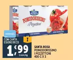 Santa rosa - Pomodorissimo I Pezzettoni