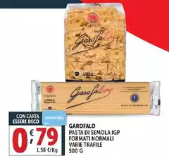 Garofalo - Pasta Di Semola IGP Formati Normali