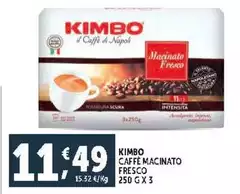 Kimbo - Caffè Macinato Fresco