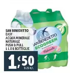 San Benedetto - Acqua Minerale Naturale Push & Pull