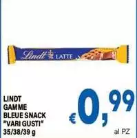 Lindt - Gamme Bleue Snack "Vari Gusti"