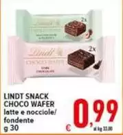 Lindt - Snack Choco Wafer