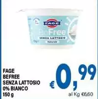 Fage - Befree Senza Lattosio