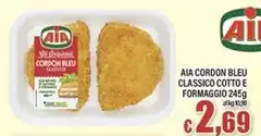 Aia - Cordon Bleu Classico Cotto E Formaggio