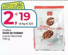 Fior di forno - Frollini Cacao Nocciola