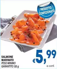 Salmone Marinato Peso Minimo