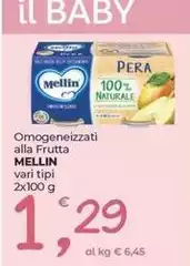 Mellin - Omogeneizzati Alla Frutta