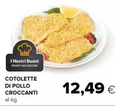Cotolette Di Pollo Croccanti