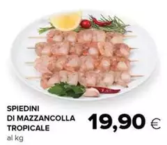 Spiedini Di Mazzancolla Tropicale