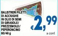 Balistreri - Filetti Di Acciughe In Olio Di Semi Di Girasole/prezzemolo/peperoncino