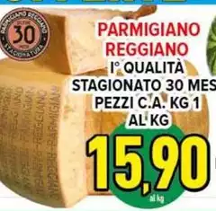 Reggiano - Parmigiano  I Qualità Stagionato 30 Mesi