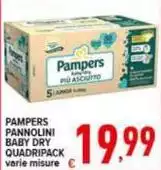Pampers - Pannolini Baby Dry Quadripack