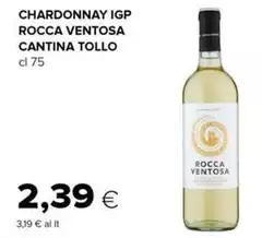Cantina tollo - Chardonnay IGP Rocca Ventosa