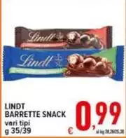 Lindt - Barrette Snack