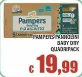 Pampers - Pannolini Baby Dry Quadripack