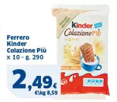 Ferrero - Kinder Colazione Più
