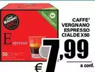 Vergnano - Caffe'  Cialde Espresso