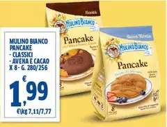 Mulino Bianco - Pancake Classici Avena E Cacao