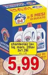Chanteclair - Lavatrice Liq. Mars