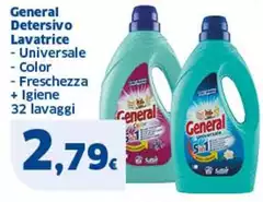 General - Detersivo Lavatrice Universale