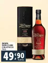 Zacapa - Rhum 25 Anni Con Astuccio