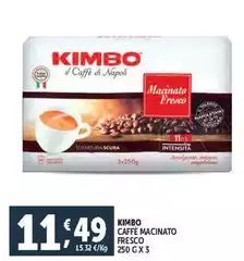 Kimbo - Caffe Macinato Fresco