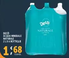 Decò - Acqua Minerale Naturale