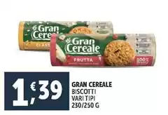 Gran cereale - Biscotti