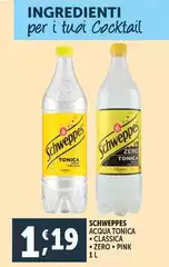 Schweppes - Acqua Tonica Classica/Zero/Pink