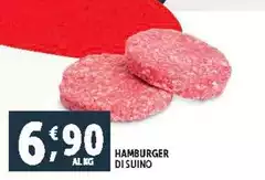 Hamburger Di Suino