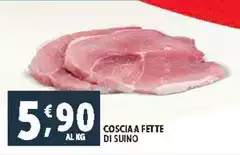 Coscia A Fette Di Suino