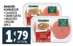 Amadori - Hamburger Classico Gran Gusto