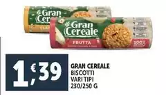 Gran cereale - Biscotti