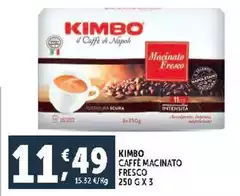 Kimbo - Caffè Macinato Fresco