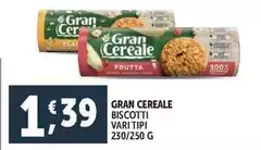 Gran cereale - Biscotti