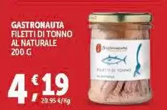 Gastronauta - Filetti Di Tonno Al Naturale