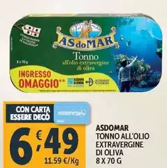 Asdomar - Tonno All'Olio Extravergine Di Oliva