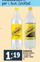 Schweppes - Acqua Tonica Classica/ Zero/ Pink