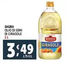 Sagra - Olio Di Semi Di Girasole