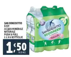 San Benedetto - Acqua Minerale Naturale Push & Pull