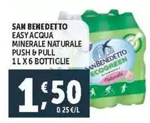 San Benedetto - Easy Acqua Minerale Naturale Push & Pull